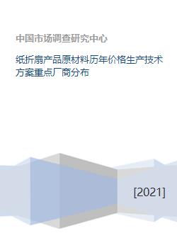 紙折扇產業全解析 原料、價格、技術與市場格局