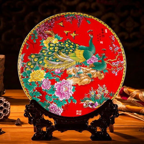 景德鎮(zhèn)掛盤 新中式家居的文藝雅韻，點(diǎn)亮客廳與玄關(guān)的藝術(shù)之選